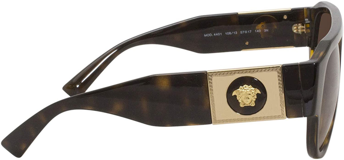 Versace Sunglasses VE4401 10813 57mm Havana / Brown Gradient Lens