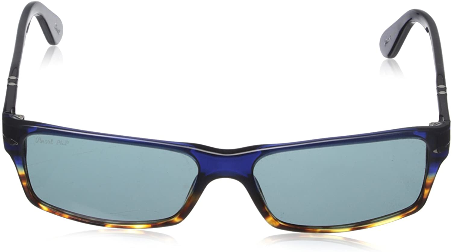 Persol PO2747S 955/4N Sunglasses 57mm Blue-Havana / Photo Polarized Blue Lens