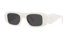 Prada Sunglasses PR17WS 1425S0 49mm Ivory / Dark Grey Lens