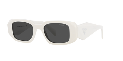 Prada Sunglasses PR17WS 1425S0 49mm Ivory / Dark Grey Lens