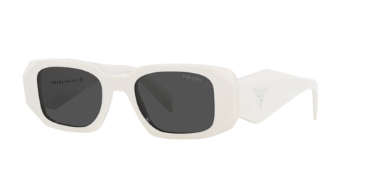 Prada Sunglasses PR17WS 1425S0 49mm Ivory / Dark Grey Lens