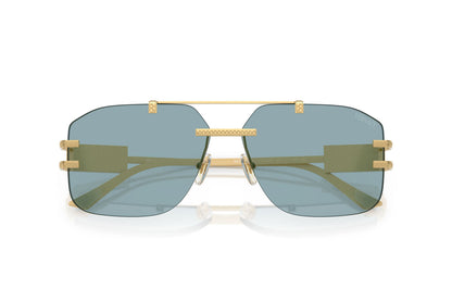 Versace Sunglasses VE2275 100280 60mm Gold / Blue Lens