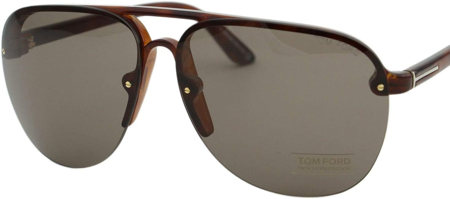 Tom Ford Wilder Sunglasses TF240 54J 62mm Brown Havana / Dark Brown Lens