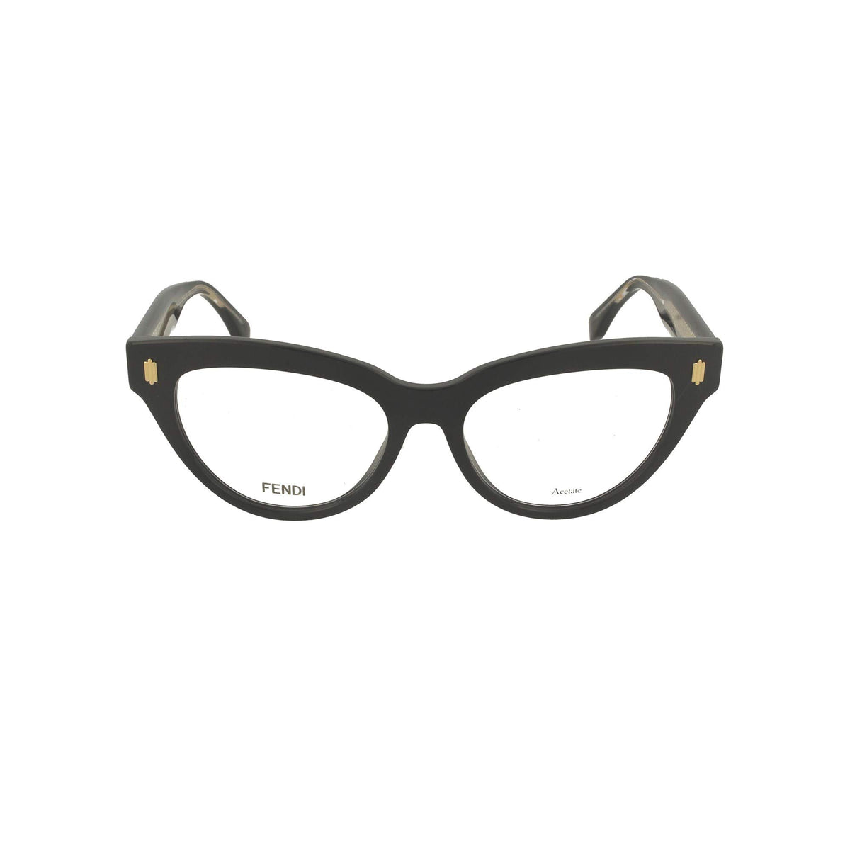 Fendi Eyeglasses FF0443 807 52mm Black / Demo Lens