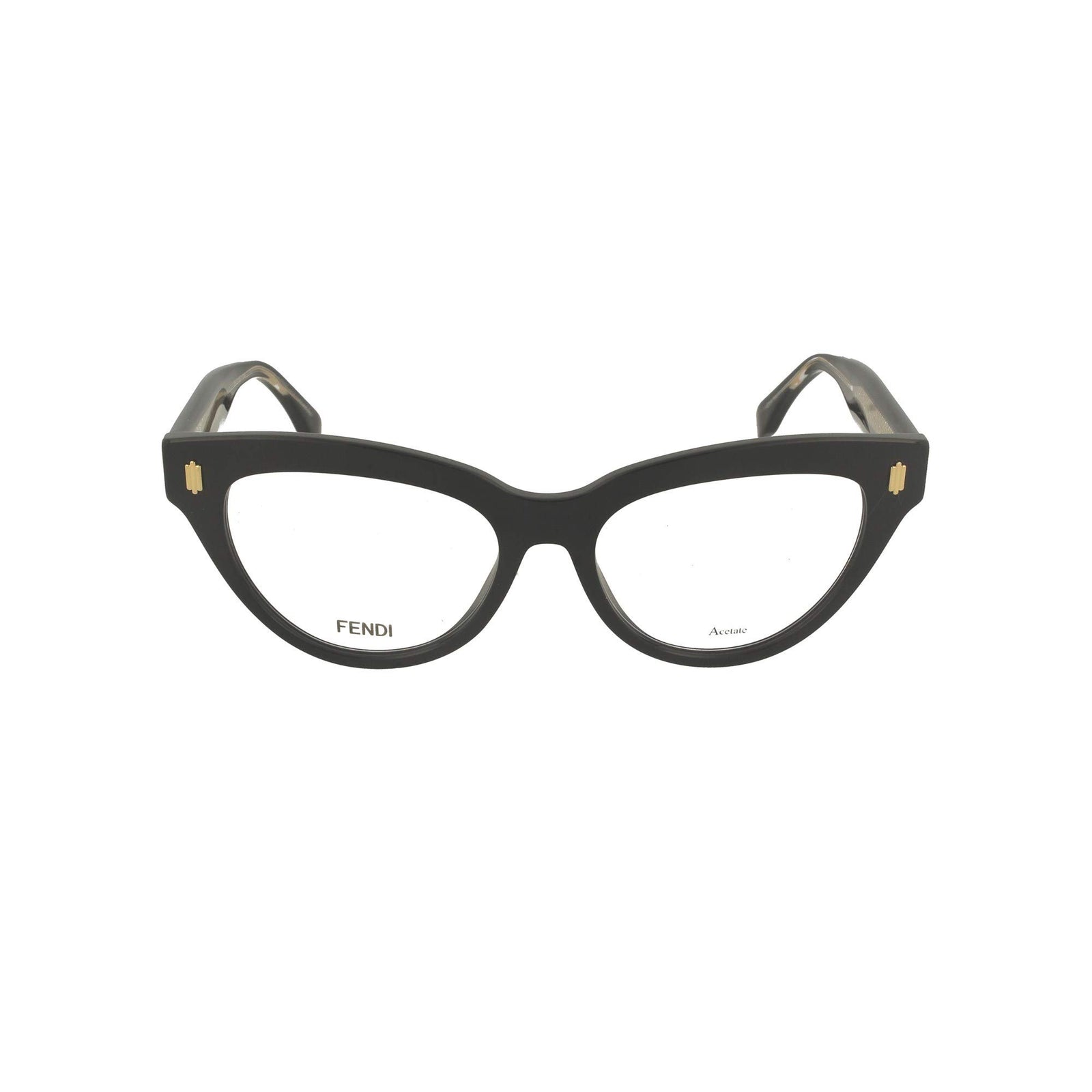 Fendi Eyeglasses FF0443 807 52mm Black / Demo Lens
