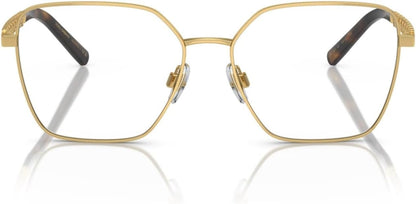 Dolce & Gabbana DG1351 02 Eyeglasses 56mm Gold / Clear Demo Lens