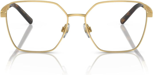 Dolce & Gabbana DG1351 02 Eyeglasses 56mm Gold / Clear Demo Lens