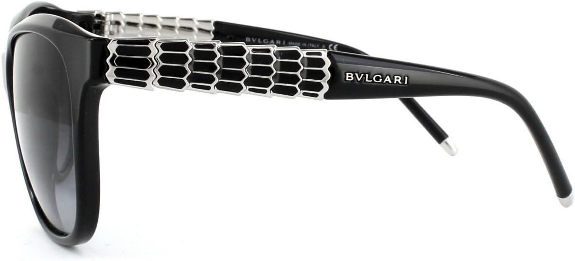 Bvlgari Sunglasses BV8104 901/8G 57mm Black / Grey Gradient Lens