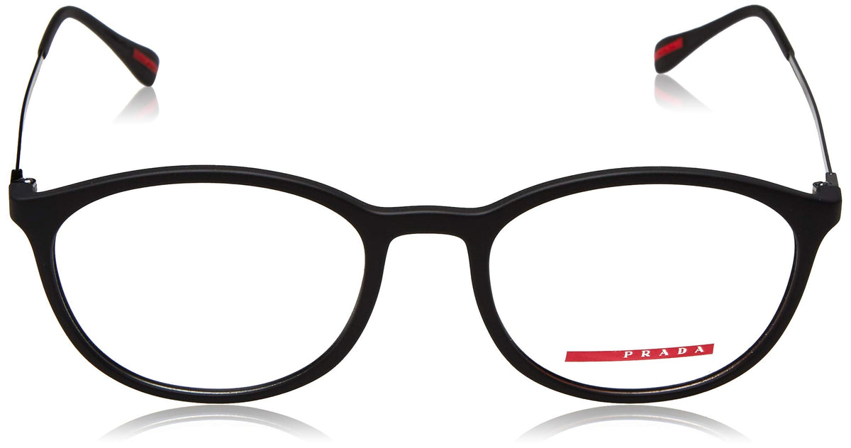 Prada Eyeglasses PS04HV DG01O1 53mm Black / Demo Lens