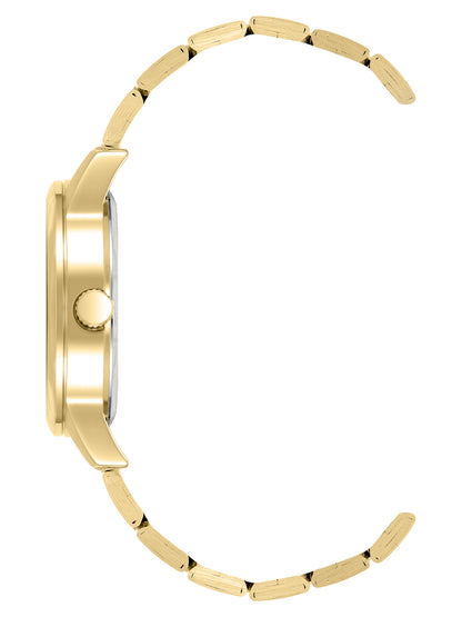 Armitron 20/5496GP Men's Watch Gold Dial Steel Bracelet - image 2