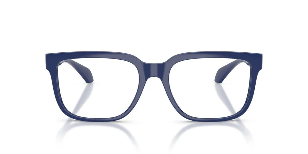 Versace VE3377U 5450 Eyeglasses 55mm Solid Blue / Clear Demo Lens