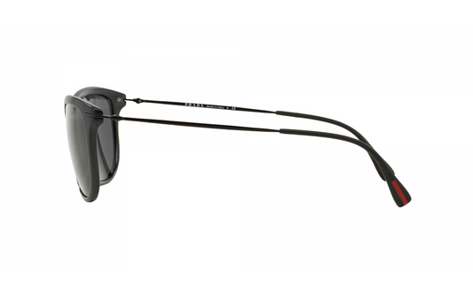 Prada Sport Sunglasses PS01PS 1BO1A1 56mm Matte Black / Dark Grey Lens