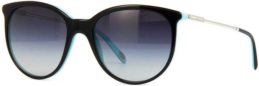 Tiffany & Co Sunglasses TF4087B 80553C 55mm Black-Blue / Grey Gradient Lens