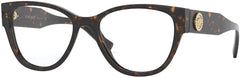 Versace Eyeglasses VE3281BA 108 53mm Dark Havana / Demo Lens