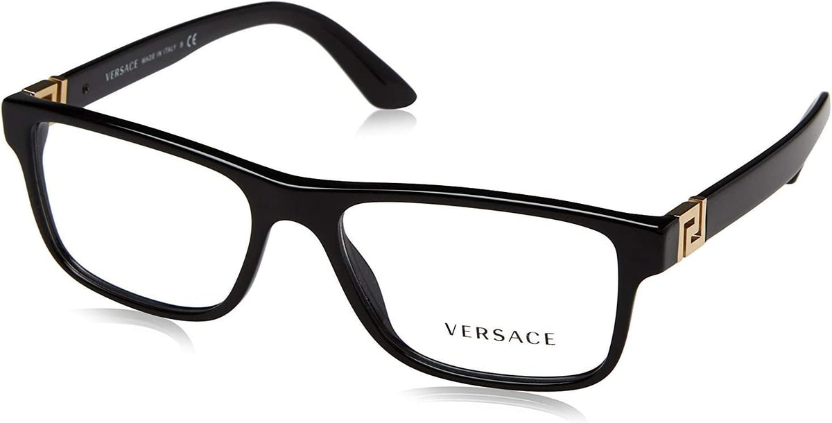 Versace Eyeglasses VE3211 GB1 55mm Black / Demo Lens