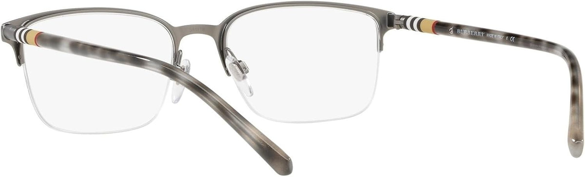 Burberry Eyeglasses BE 1323 1014 54mm Matte Gunmetal / Demo Lens