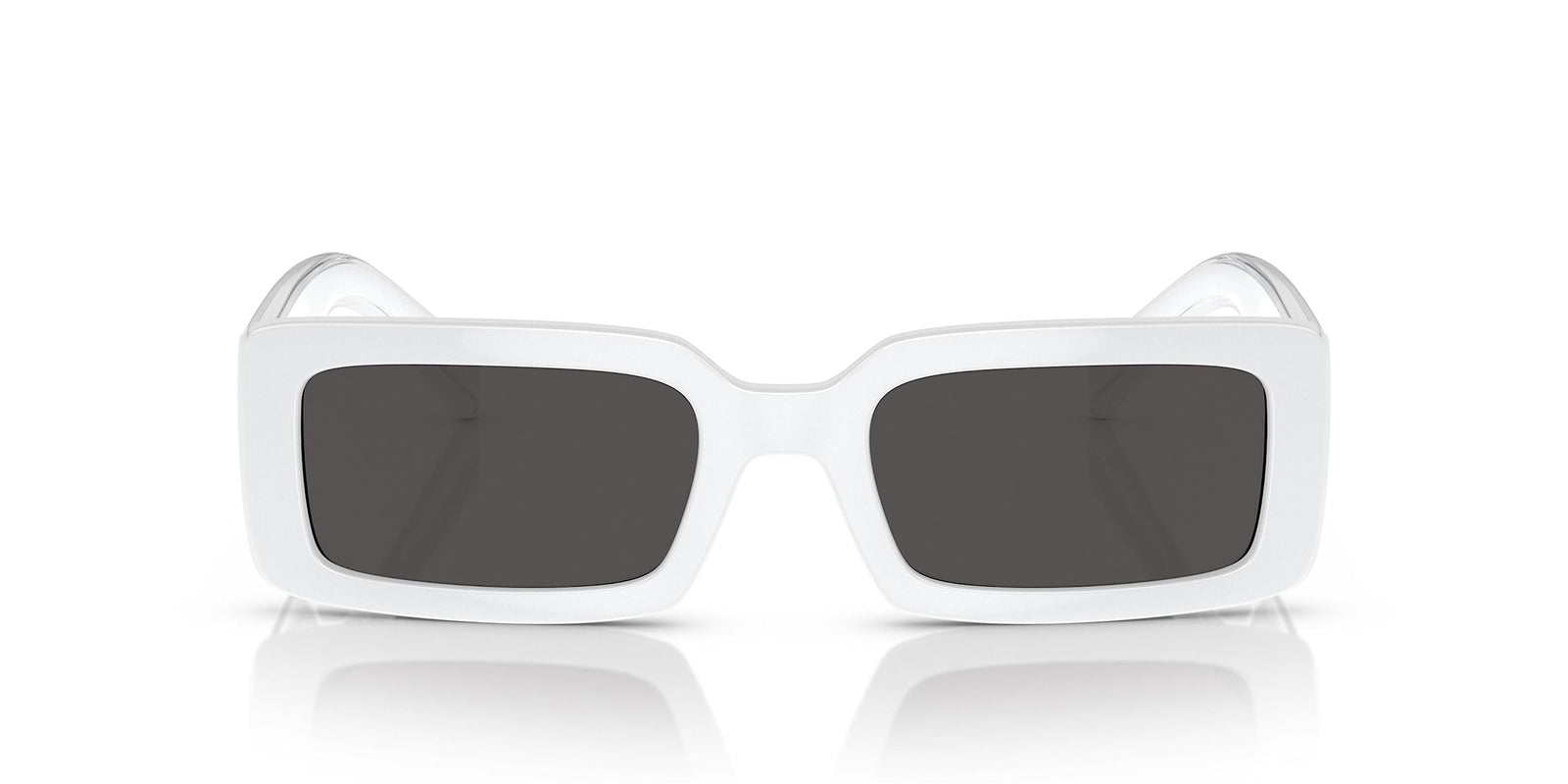 Dolce & Gabbana Sunglasses DG6187 331287 53mm White / Dark Grey Lens