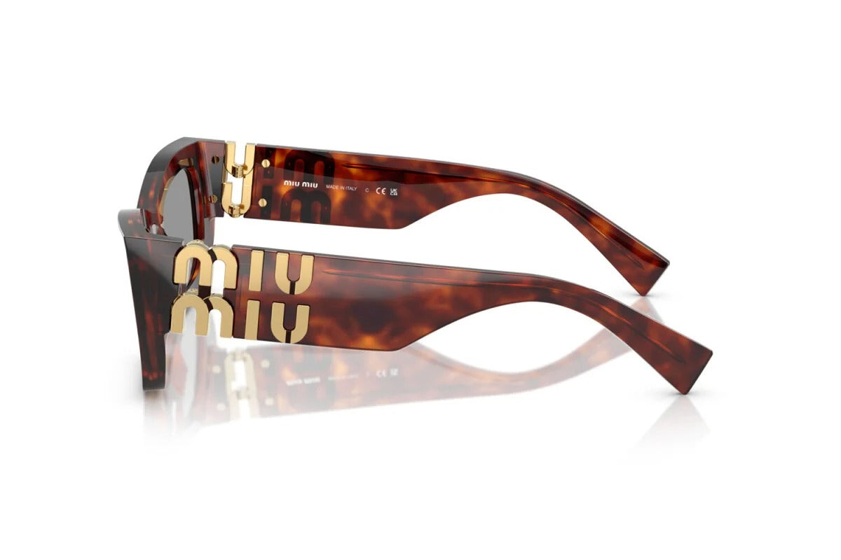 Miu Miu Sunglasses MU09WS 21C40O 53mm Havana Mogano / Grey Lens