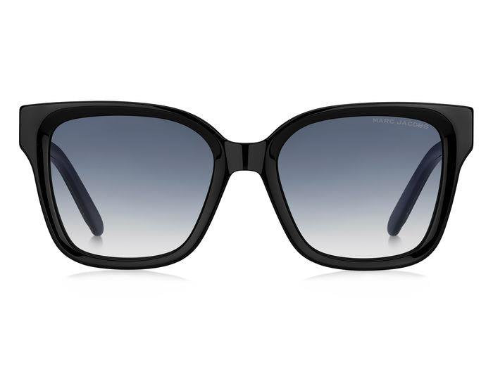 Marc Jacobs MARC 458/S 807/9O Sunglasses 53mm Black / Grey Gradient Lens