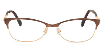 Jimmy Choo Eyeglasses JC275 FG400 52mm Brown Gold / Demo Lens