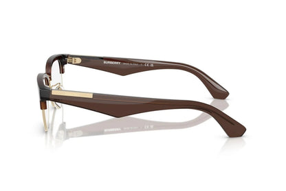 Burberry BE2424D 4116 Eyeglasses 54mm Brown / Clear Demo Lens