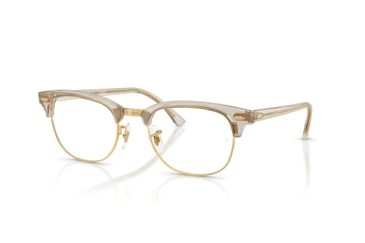 Ray-Ban RX5154 8291 Eyeglasses 53mm Photo Waves Grey / Clear Demo Lens