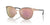 Versace Sunglasses VE2168 1409/5R 57mm Pink Gold / Dark Grey Mirror Pink