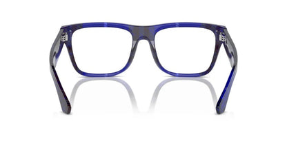 Burberry BE2411 4114 Eyeglasses 53mm Check Blue / Clear Demo Lens