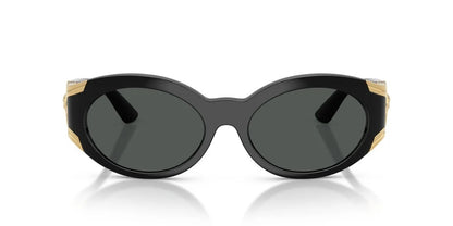 Versace Sunglasses VE4503U GB1/87 55mm Black / Dark Grey Lens
