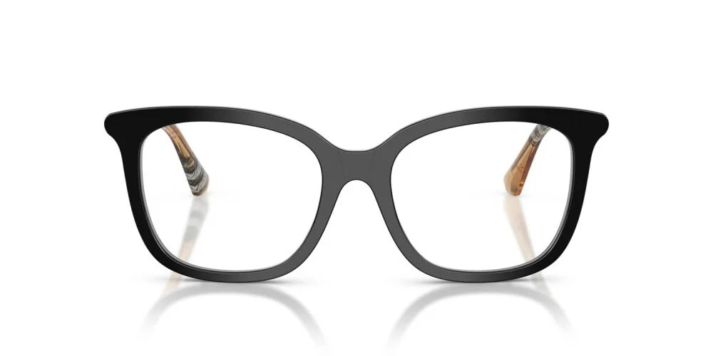 Burberry BE2430 4161 Eyeglasses 53mm Black / Clear Demo Lens