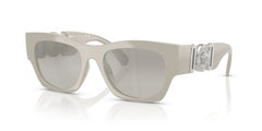 Versace VE4479U 55016V Square Sunglasses 52mm Grey / Grey Mirror Gradient Lens