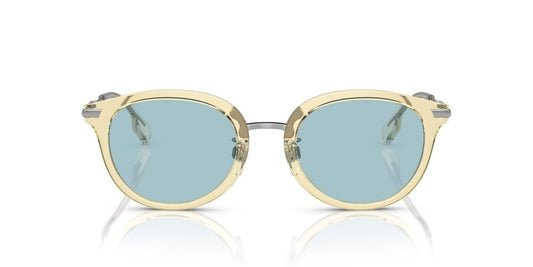 Burberry Kelsey Sunglasses BE4398D 407380 50mm Yellow / Light Azure Lens