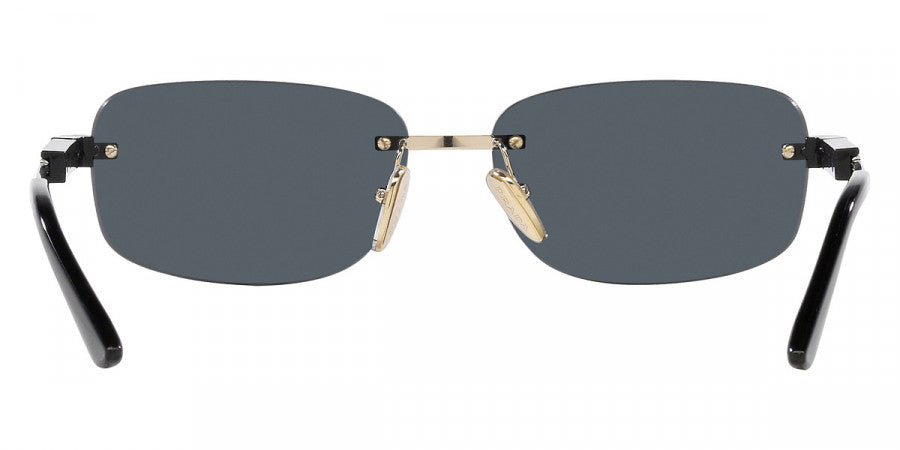 Prada Sunglasses PR68ZS ZVN09T 60mm Pale Gold / Dark Grey Lens