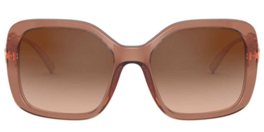 Versace VE4375 53253B 53mm Sunglasses Transparent Brown / Brown Gradient [53-18-135]