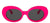 Versace Sunglasses VE4426BU 536787 54mm Fuchsia / Dark Grey Lens