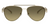 Versace Sunglasses VE2219B 1252G9 59mm Pale Gold / Brown Gradient Grey Lens