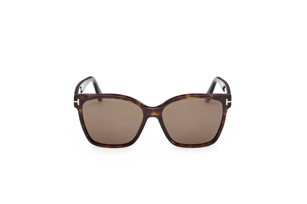 Tom Ford Iris-02 Sunglasses FT1312 52H 56mm Havana / Brown Polarized Lens