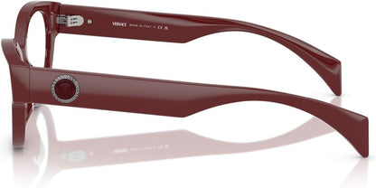 Versace VE3361U 5487 Eyeglasses 53mm Bordeaux / Demo Lens