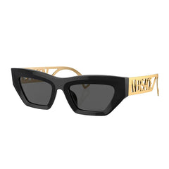 Versace Sunglasses VE4432U GB187 53mm Black / Dark Grey Lens