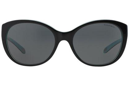 Tiffany & Co Sunglasses TF4086H 8163/3F 56mm Black-Blue / Grey Lens