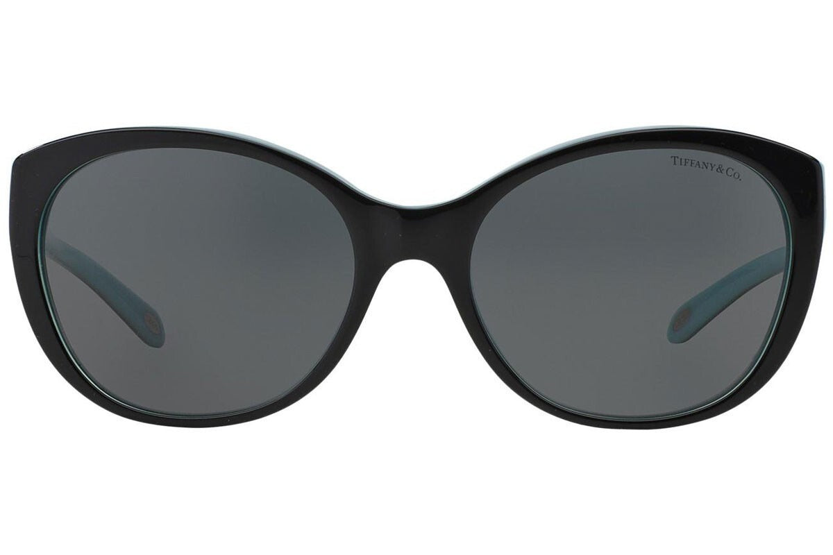 Tiffany & Co Sunglasses TF4086H 8163/3F 56mm Black-Blue / Grey Lens