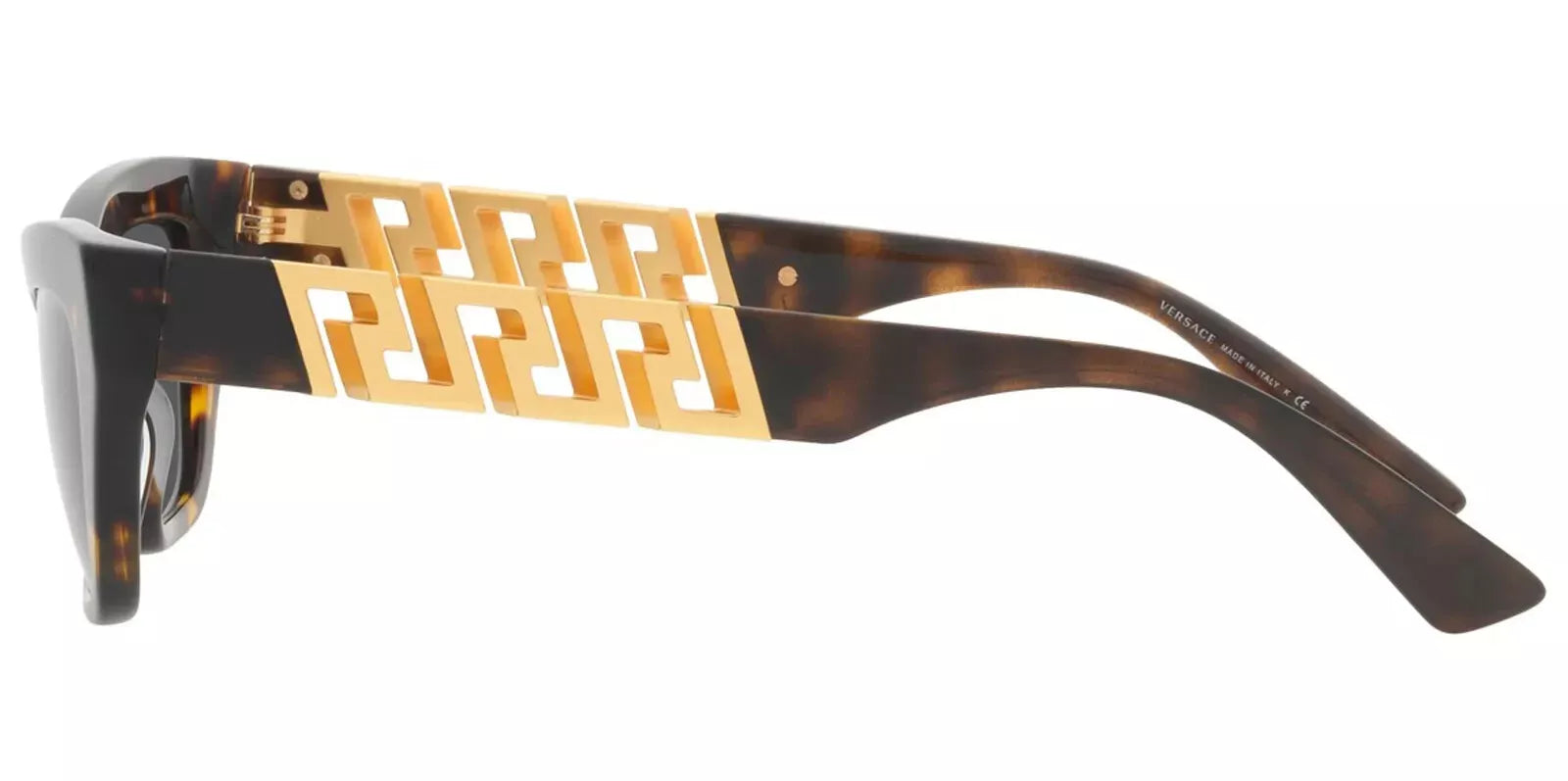 Versace Sunglasses VE4419 10887 52mm Havana / Dark Grey Lens