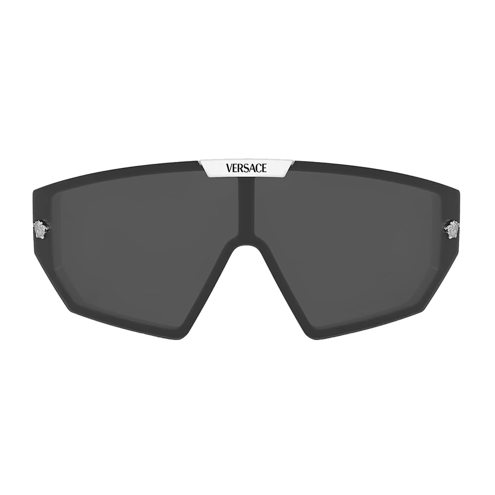 Versace Sunglasses VE4461 31487 47mm White / Dark Grey & Mirror Silver Lens