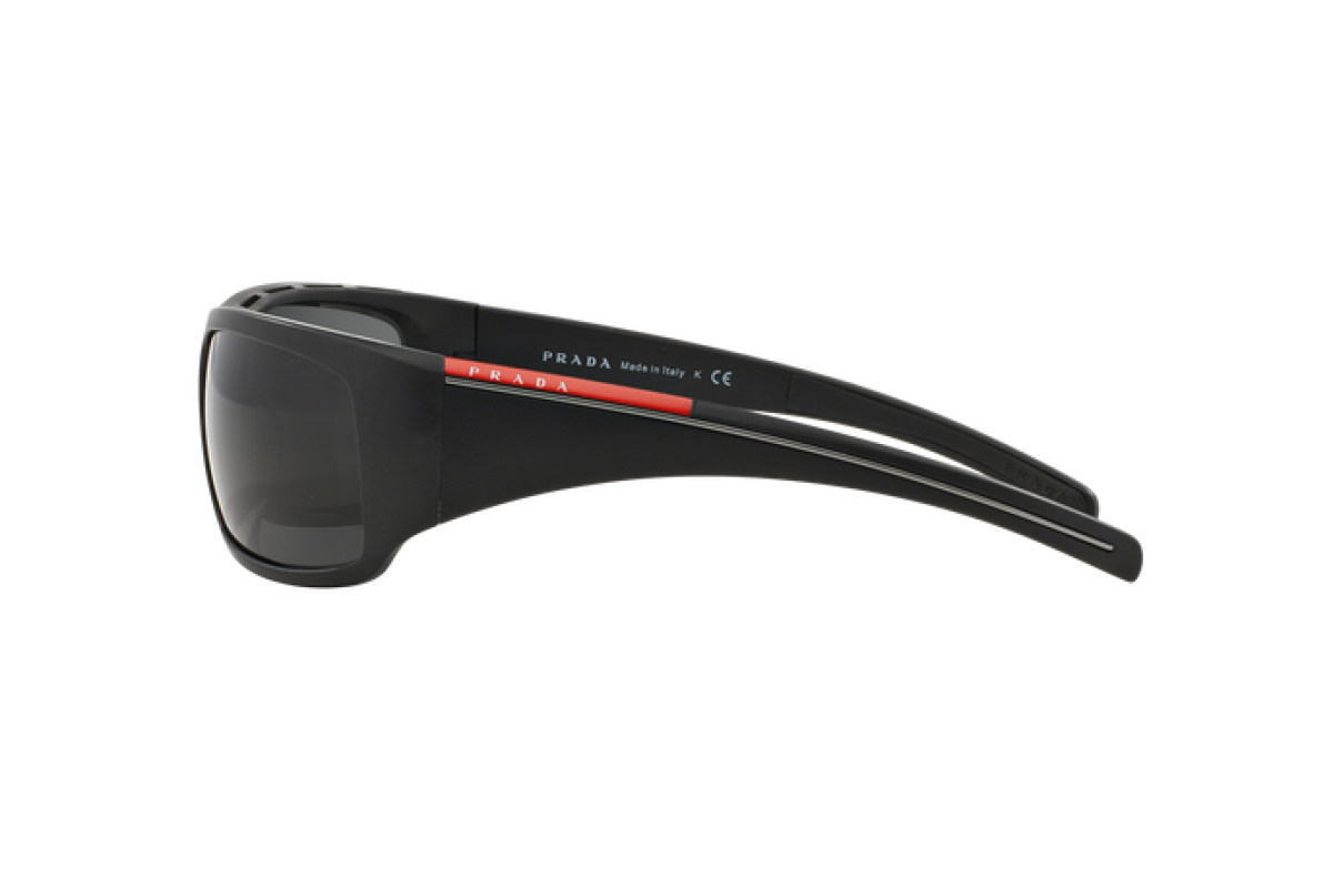 Prada Sport Sunglasses SPS 01LS 1BO1A1 Intrepid Black / Grey Lens