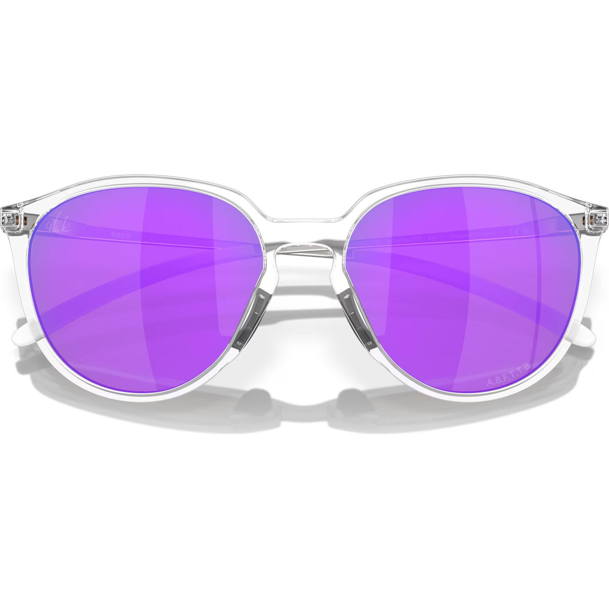 Oakley Sielo OO9288 928807 Sunglasses 57mm Polished Chrome / Prizm Violet Lens