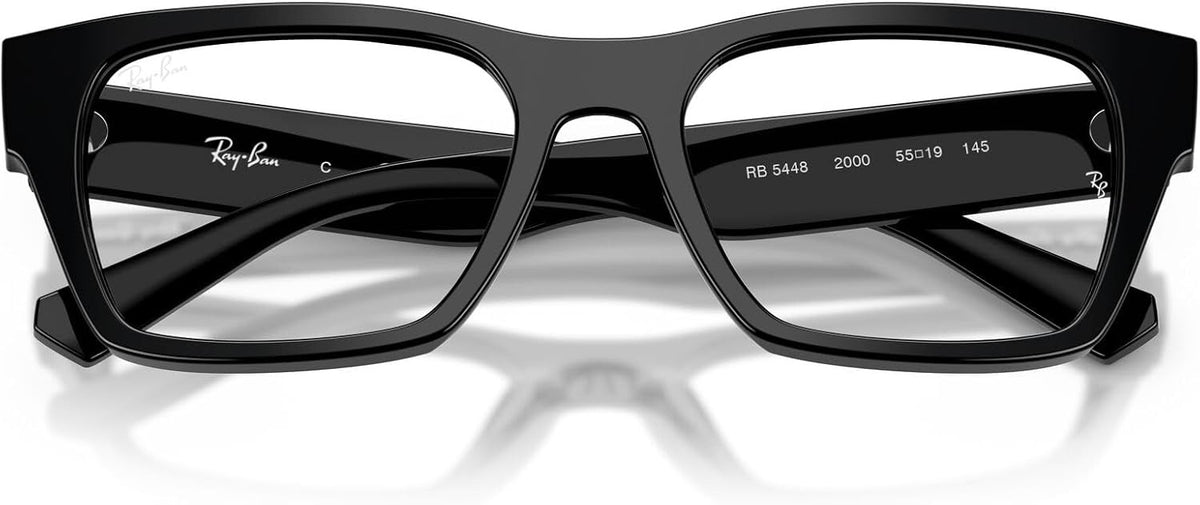 Ray-Ban RX5448 2000 Eyeglasses 55mm Black / Clear Demo Lens