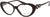 Versace Eyeglasses VE3331U 5382 55mm Bordeaux / Demo Lens