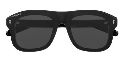 Gucci Sunglasses GG1712S 001 52mm Black / Clear W Grey Clip On Lens