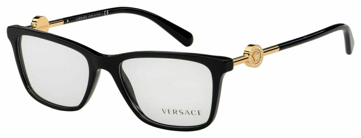 Versace Eyeglasses VE3299B GB1 55mm Black / Demo Lens