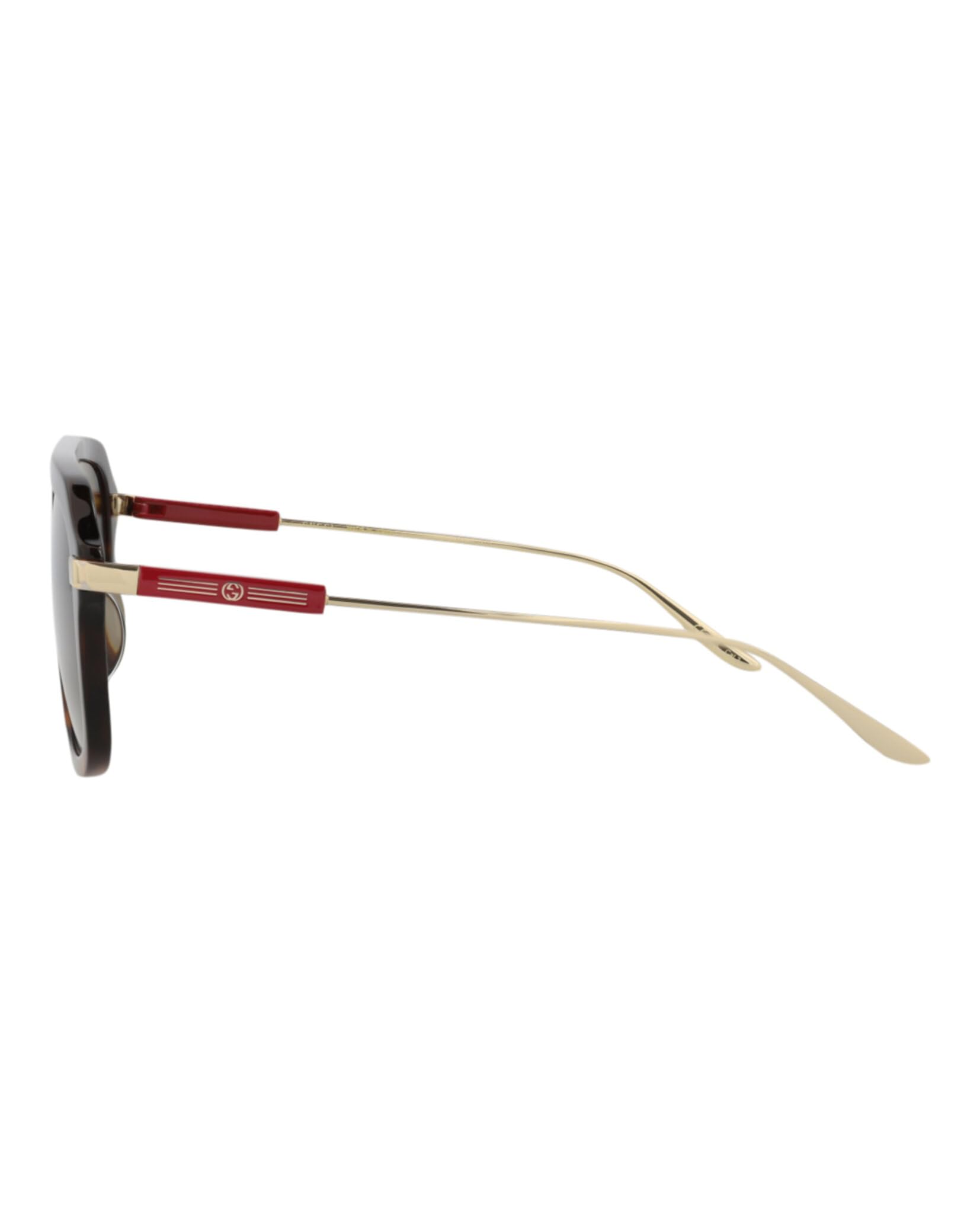 Gucci Sunglasses GG1309/S 006 57mm Havana Gold / Brown Lens